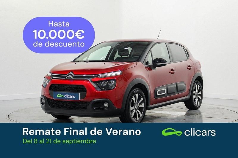 Rojo Usado 2024 Citroën C3 PureTech Utilitario | 13.490 € (Buen precio) - Imagen 1/4
