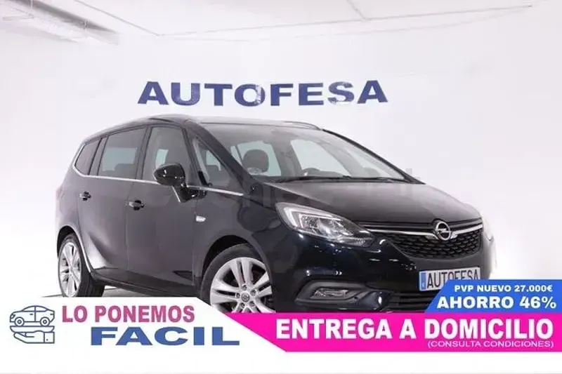 Usado Opel Zafira Edition 136 CV (100 kW) 2019 Negro Monovolumen