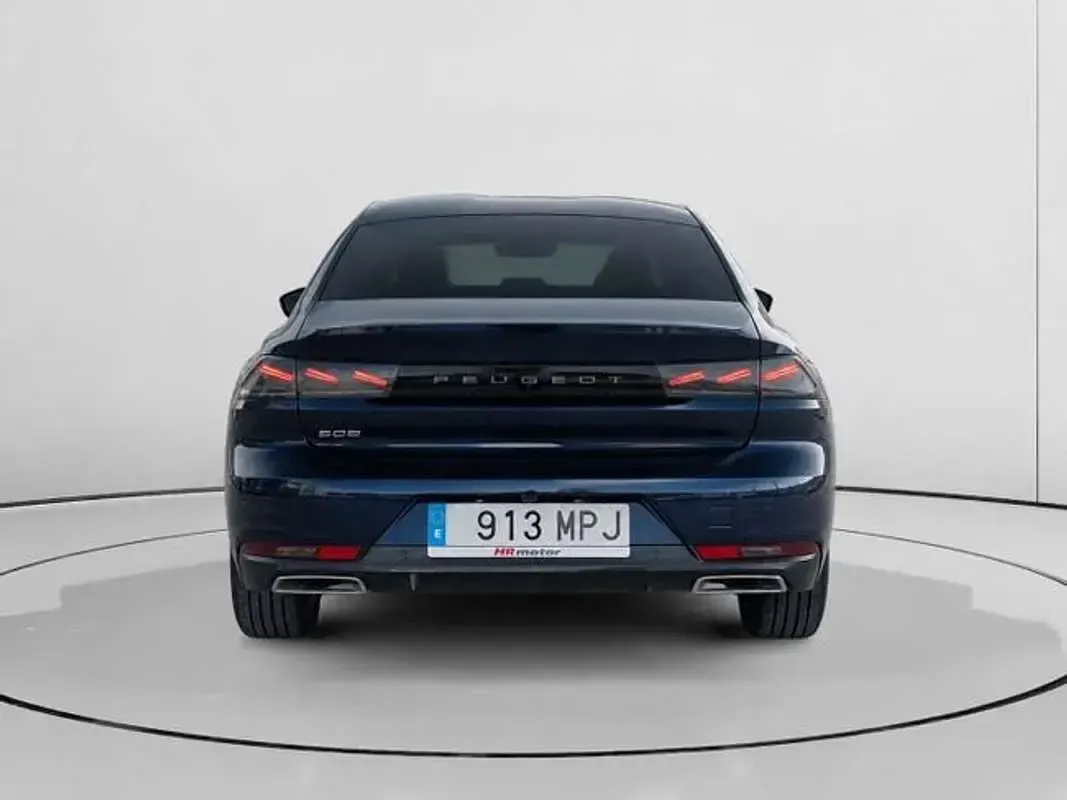 Usado Peugeot 508 Allure 131 CV (96 kW) 2024 Azul Berlina