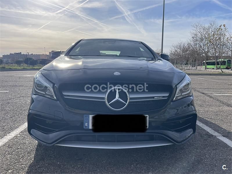 Usado Mercedes CLA45 AMG 381 CV (280 kW) 2016 Negro Coupe