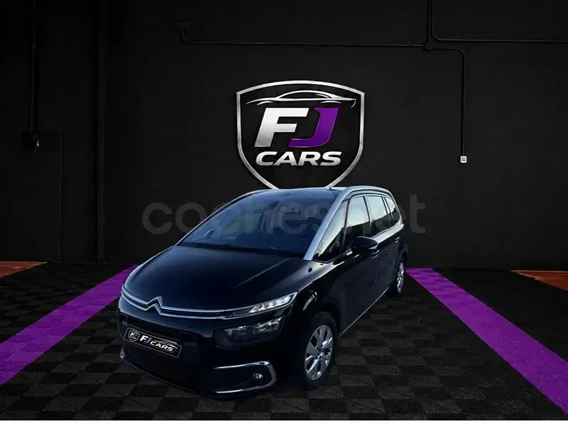 Usado Citroën Grand C4 Picasso Live 130 CV (95 kW) 2018 Negro Monovolumen