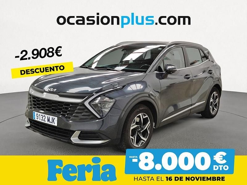 Gris Usado 2023 Kia Sportage SUV | 24.290 € (Precio justo) - Imagen 1/4