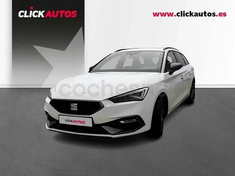 Usado Seat Leon FR 116 CV (85 kW) 2025 Blanco Familiar