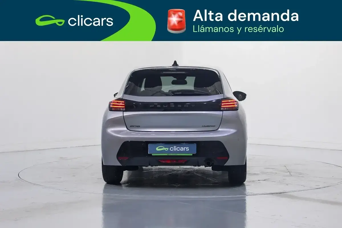 Usado Peugeot 208 Allure 110 CV (80 kW) 2025 Gris Utilitario