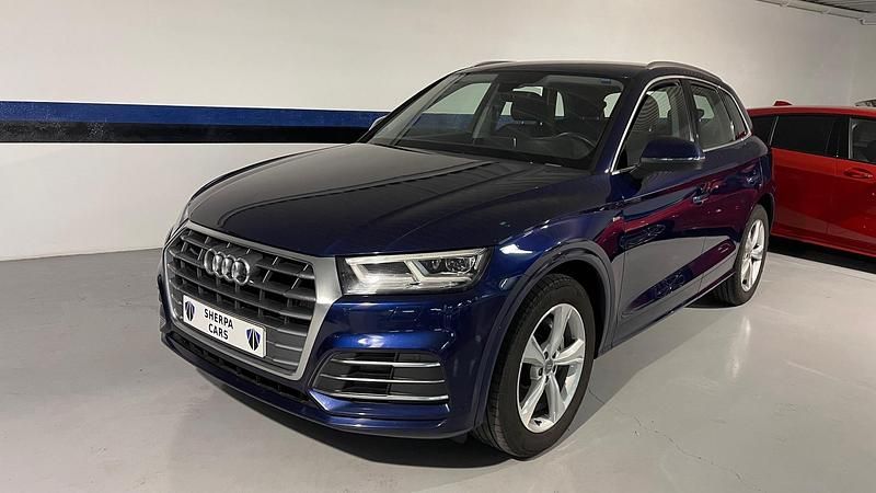 Usado Audi Q5 S-Line 163 CV (119 kW) 2020 Azul SUV