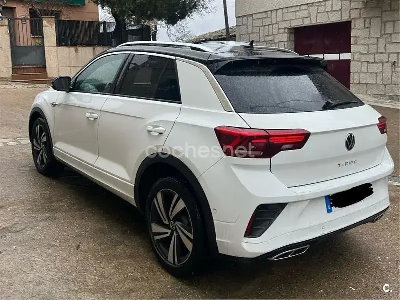 Usado VW T-Roc R-line 150 CV (110 kW) 2023 Blanco SUV