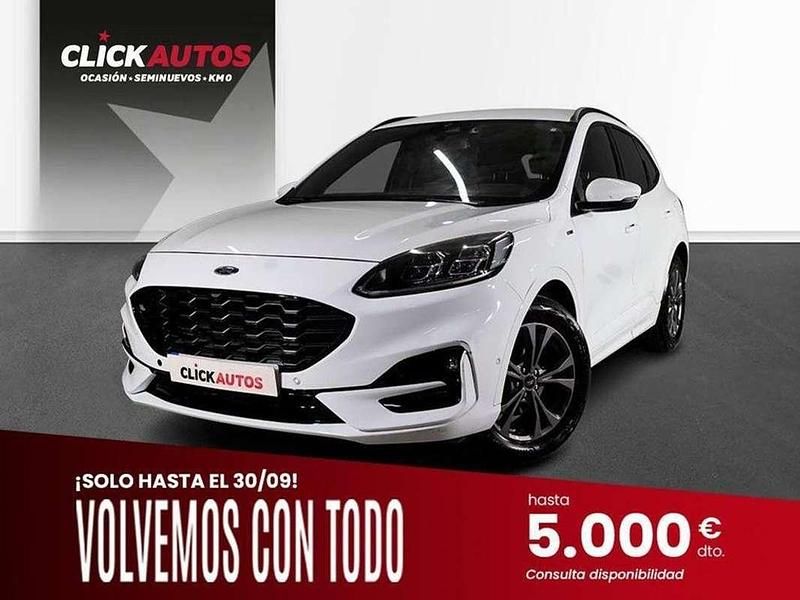 Blanco Usado 2022 Ford Kuga ST-Line X SUV | 16.550 € (Super precio) - Imagen 1/4