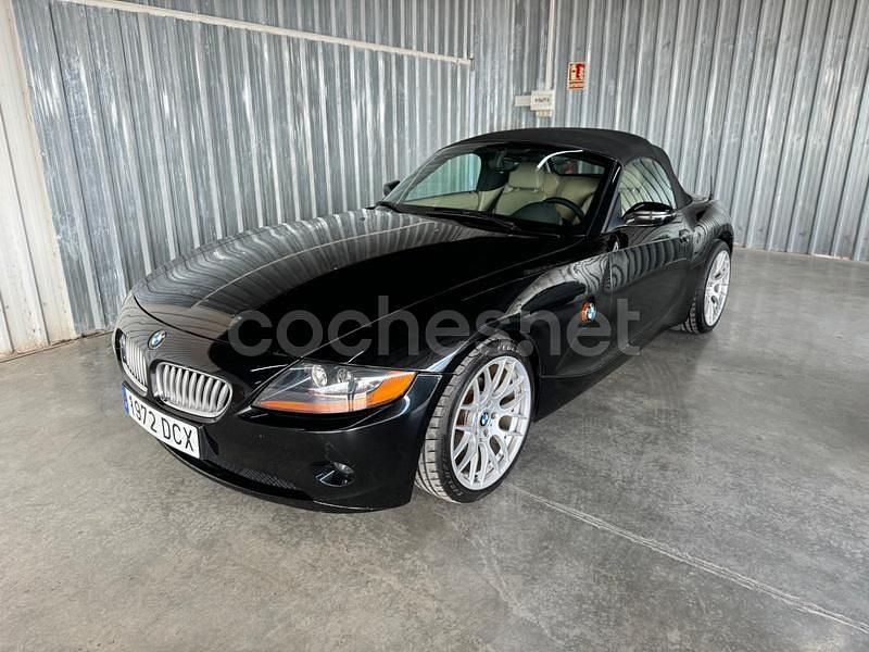 Usado BMW Z4 170 CV (125 kW) 2005 Negro Descapotable