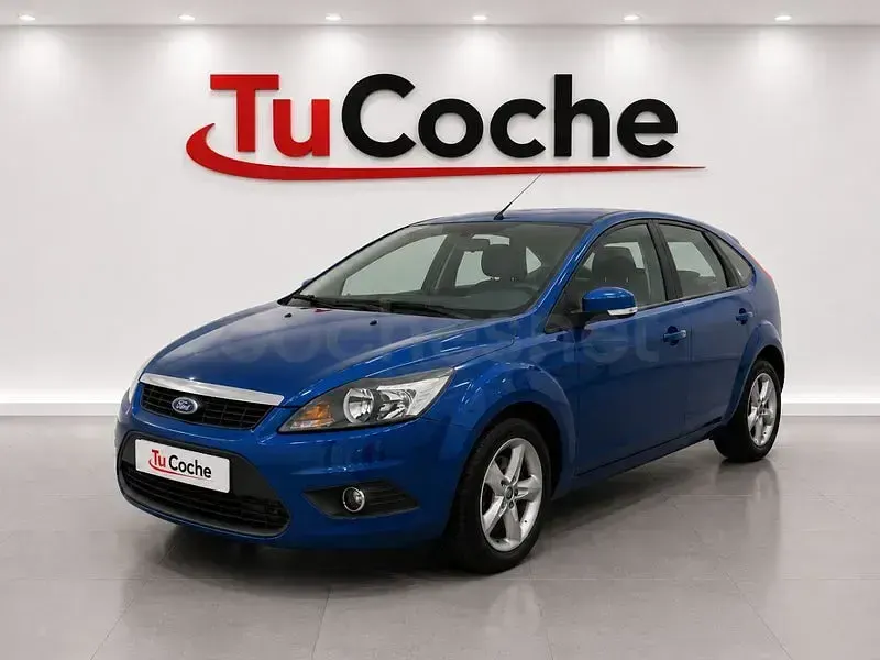 Usado Ford Focus Trend 109 CV (80 kW) 2009 Azul Berlina