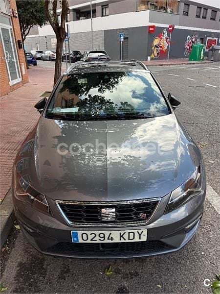 Gris / plata Usado 2017 Seat Leon FR Familiar | 15.200 € (Precio justo) - Imagen 1/4