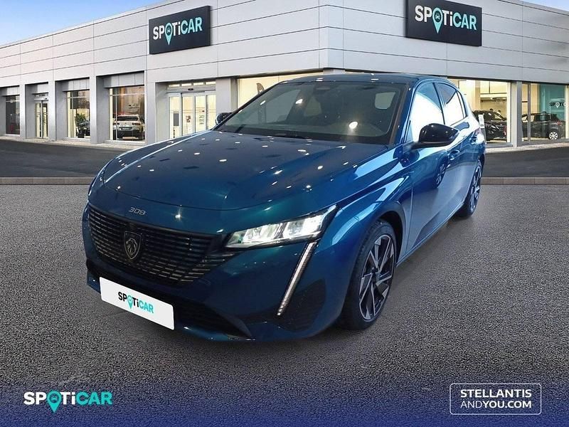 Azul Usado 2024 Peugeot 308 Allure Berlina | 19.990 € (Buen precio) - Imagen 1/4