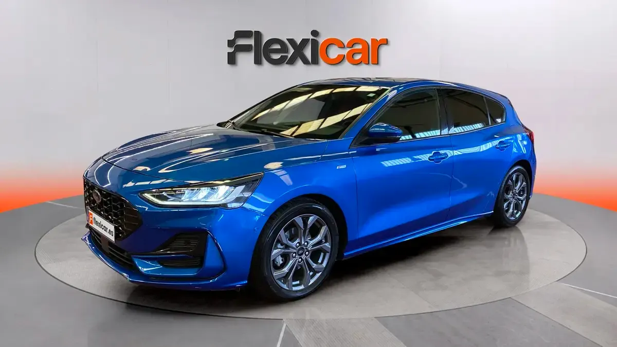 Usado Ford Focus ST-Line 125 CV (91 kW) 2023 Azul Berlina