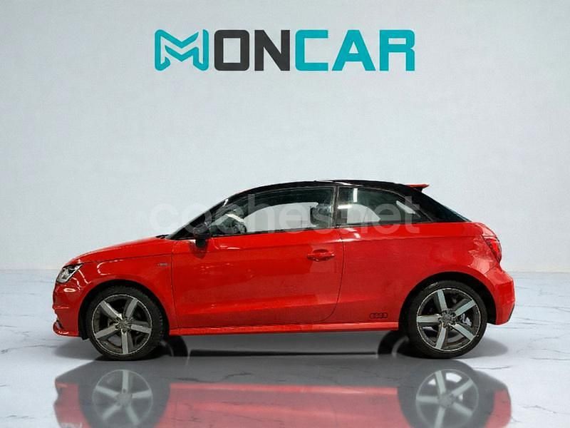 Usado Audi A1 Ambiente 95 CV (69 kW) 2017 Rojo Berlina