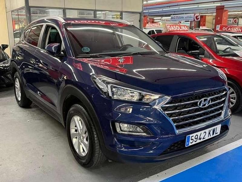 Usado Hyundai Tucson 132 CV (97 kW) 2019 Azul SUV