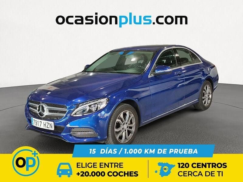 Azul Usado 2014 Mercedes C220 Avantgarde Berlina | 16.200 € (Buen precio) - Imagen 1/4
