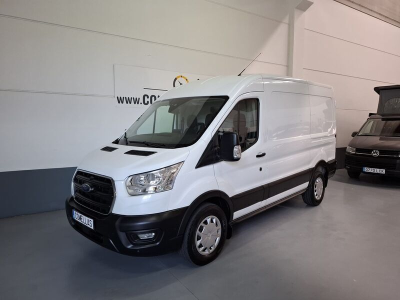 Blanco Usado 2020 Ford Transit Trend Van | 23.990 € (Caro) - Imagen 1/4