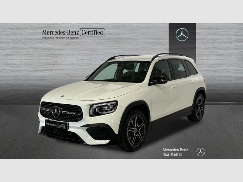 Blanco Usado 2023 Mercedes GLB200 AMG line SUV | 39.990 € (Precio justo) - Imagen 1/4