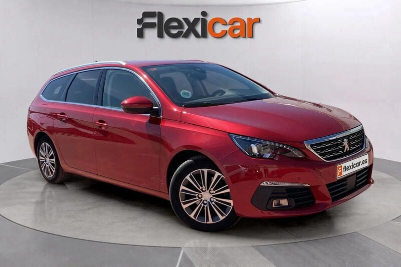 Rojo Usado 2021 Peugeot 308 Style Familiar | 10.590 € (Super precio) - Imagen 1/4