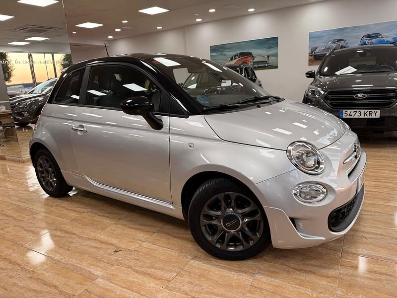 Gris Usado 2021 Fiat 500 Sport Utilitario | 12.999 € (Caro) - Imagen 1/4