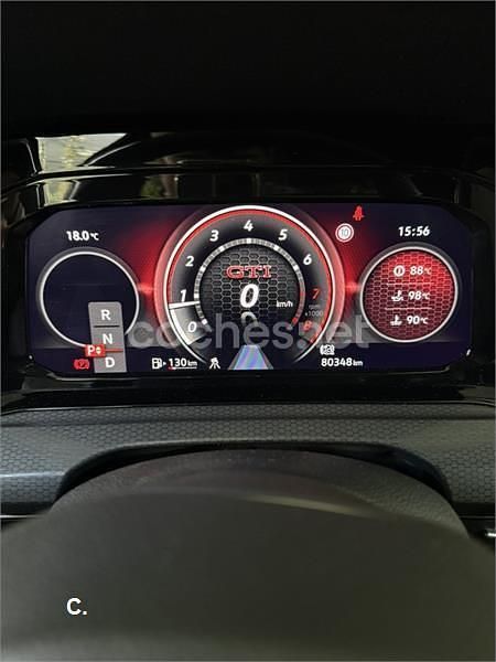 Usado VW Golf VII GTI Clubsport 301 CV (221 kW) 2021 Negro Utilitario