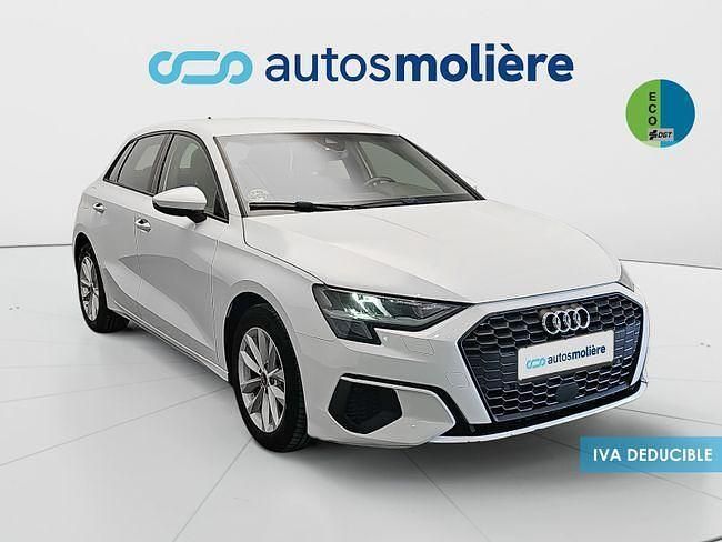 Usado Audi A3 110 CV (80 kW) 2021 Blanco Berlina