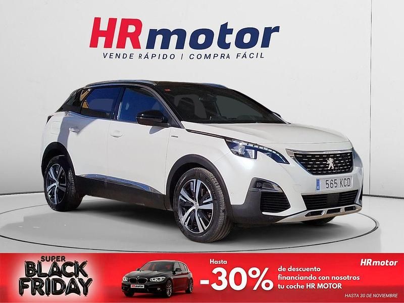 Blanco Usado 2017 Peugeot 3008 GT-line SUV | 17.790 € (Caro) - Imagen 1/4