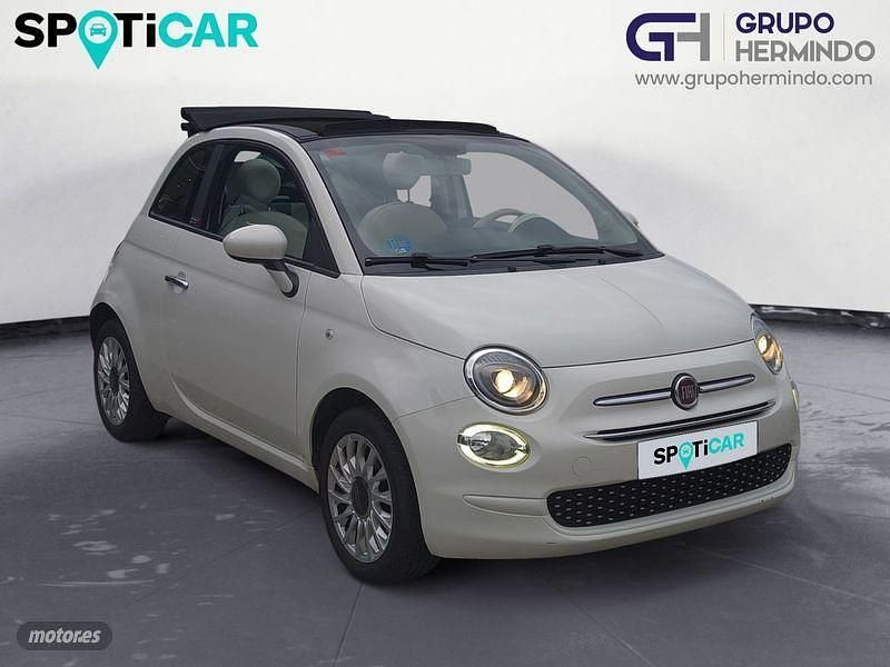 Usado Fiat 500C Dolcevita 70 CV (51 kW) 2020 Blanco Descapotable