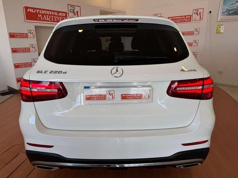 Usado Mercedes GLC220 170 CV (125 kW) 2018 Blanco SUV
