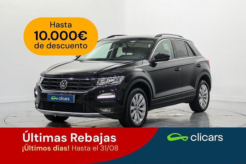 Negro Usado 2021 VW T-Roc Advance SUV | 24.490 € (Precio justo) - Imagen 1/4