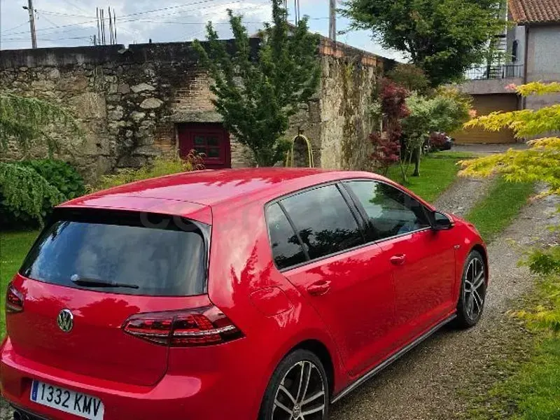 Usado VW Golf VII GTD 184 CV (135 kW) 2013 Rojo Berlina