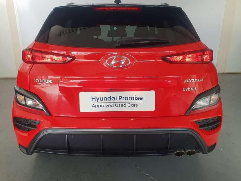 Usado Hyundai Kona N Line 120 CV (88 kW) 2021 Rojo SUV