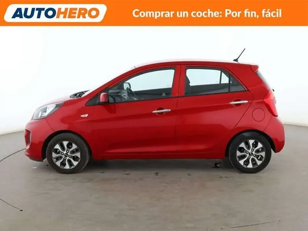 Usado Kia Picanto 65 CV (47 kW) 2015 Rojo Utilitario