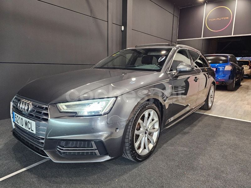 Gris / plata Usado 2017 Audi A4 S-Line Familiar | 21.900 € (Buen precio) - Imagen 1/4