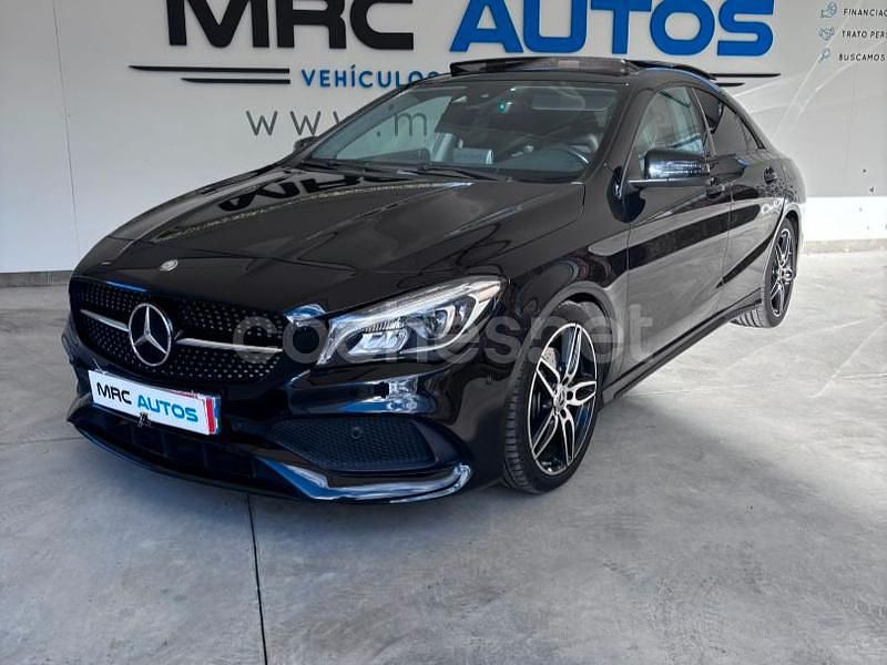 Negro Usado 2018 Mercedes CLA220 Berlina | 24.990 € (Precio justo) - Imagen 1/4