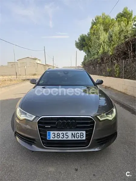 Usado Audi A6 204 CV (150 kW) 2013 Marrón Familiar
