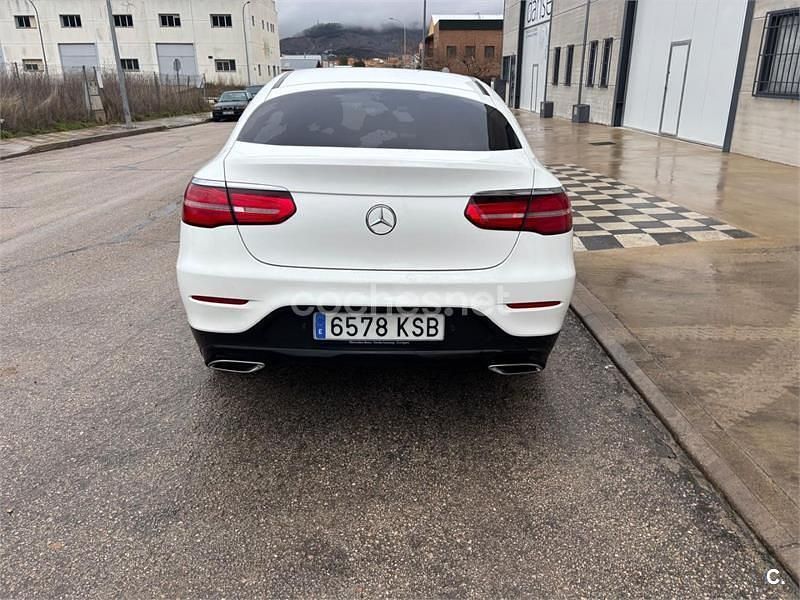 Usado Mercedes GLC220 170 CV (125 kW) 2017 Blanco Coupe