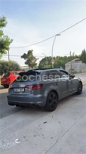 Usado Audi A3 150 CV (110 kW) 2013 Negro Berlina