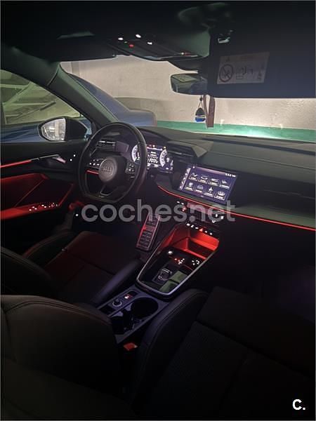 Usado Audi A3 S-Line 204 CV (150 kW) 2021 Gris / plata Berlina