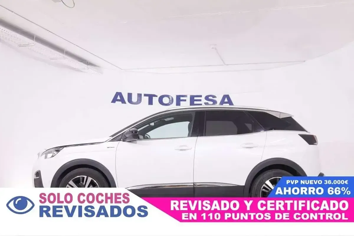 Usado Peugeot 3008 GT-line 131 CV (96 kW) 2019 Blanco SUV