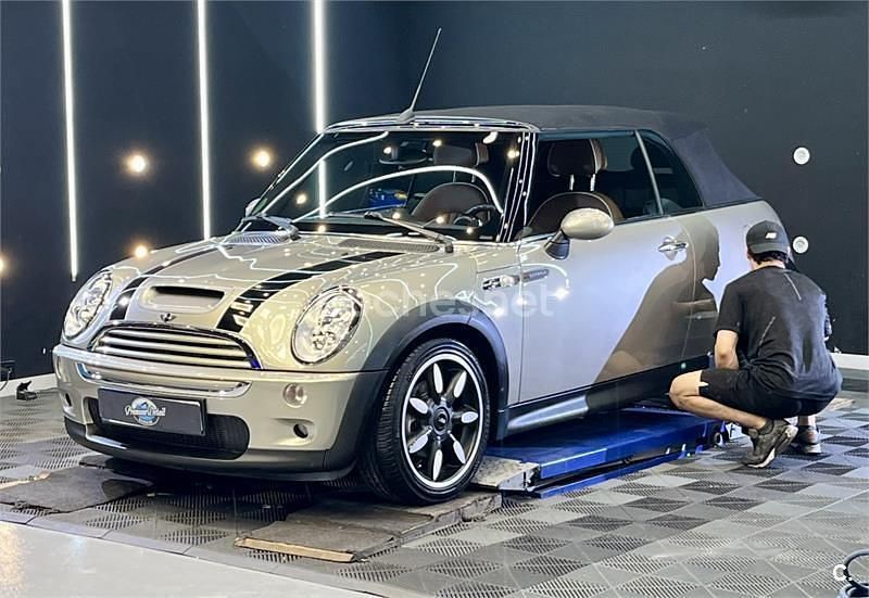 Usado Mini Cooper S Cabriolet 170 CV (125 kW) 2007 Beige Descapotable