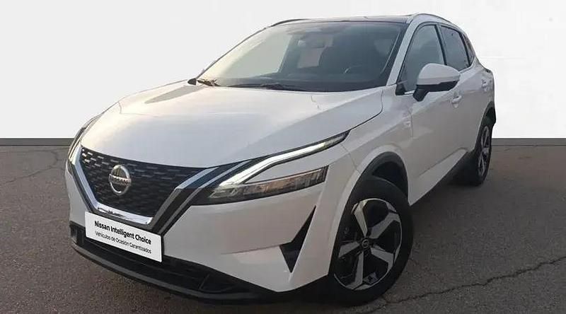 Lunar white (perlada) Usado 2021 Nissan Qashqai SUV | 21.900 € (Precio justo) - Imagen 1/4
