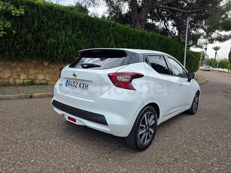 Usado Nissan Micra Tekna 90 CV (66 kW) 2017 Blanco Utilitario