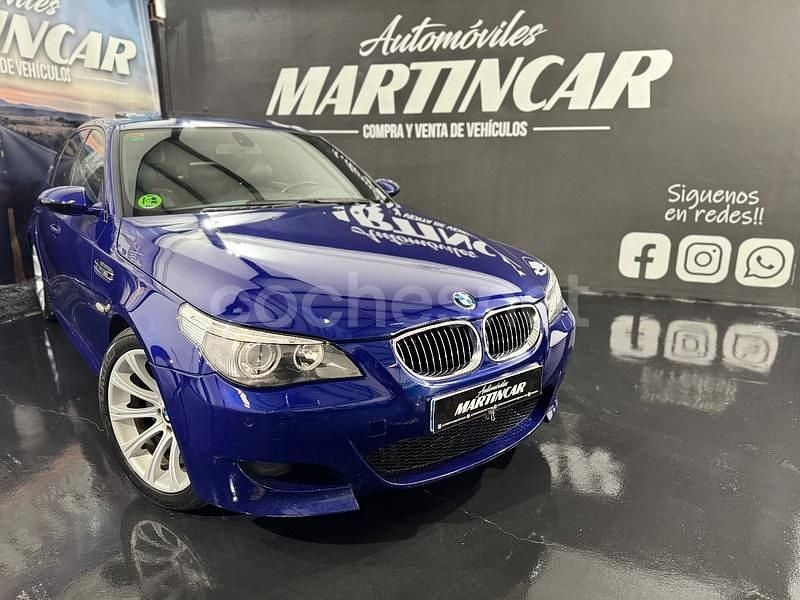 Usado BMW M5 Sport Line 507 CV (372 kW) 2007 Azul Berlina