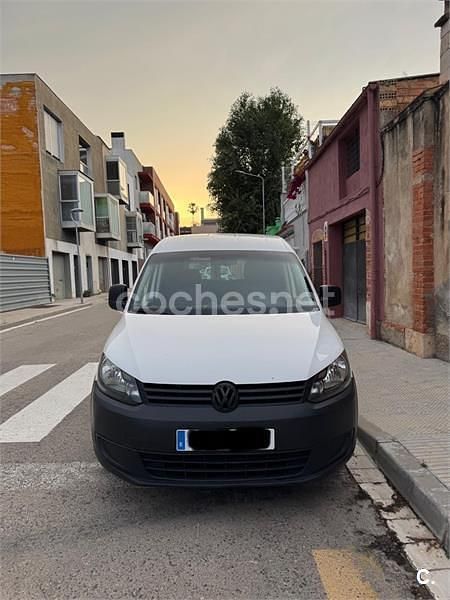 Usado VW Caddy 75 CV (55 kW) 2013 Blanco Monovolumen