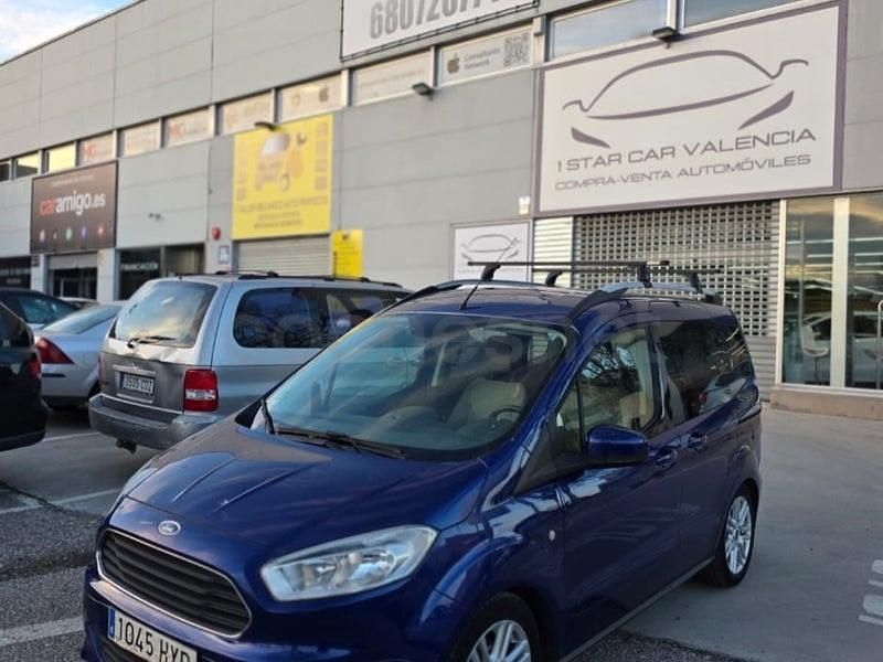 Usado Ford Tourneo Courier Trend 100 CV (73 kW) 2014 Azul Monovolumen