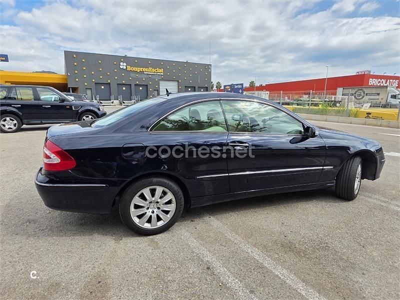 Usado Mercedes CLK200 Elegance 163 CV (119 kW) 2006 Azul Coupe