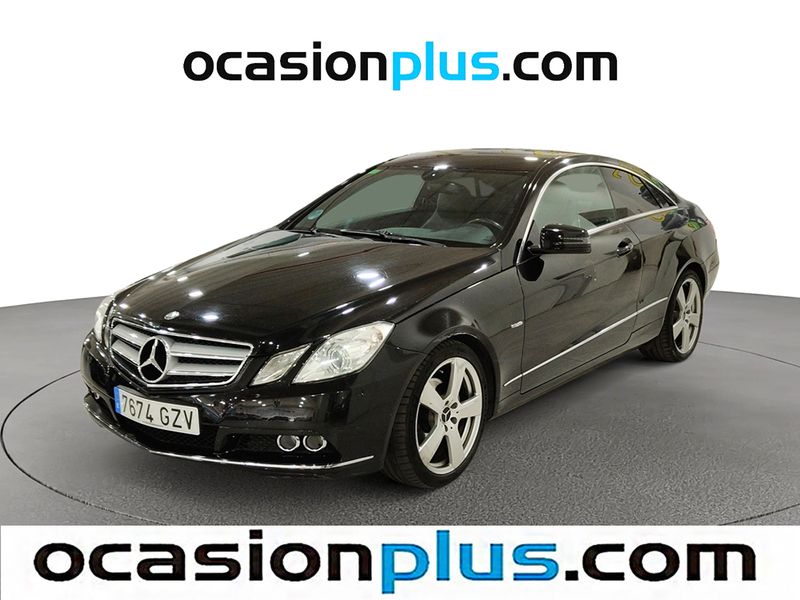 Negro Usado 2010 Mercedes E200 Elegance Coupe | 14.750 € (Precio justo) - Imagen 1/4