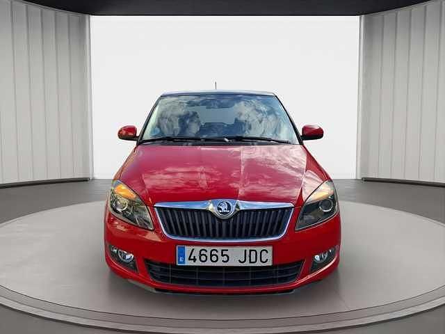 Brugt Skoda Fabia Ambition 69 HK (50 kW) 2015 Rød Hatchback