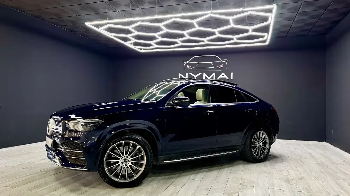 Usado Mercedes GLE350 320 CV (235 kW) 2021 Azul SUV