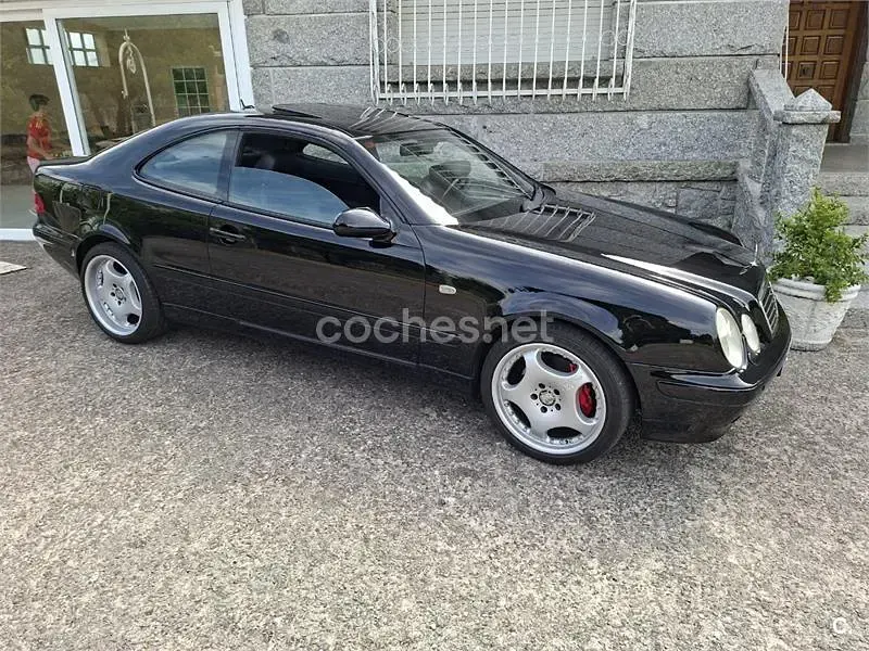 Usado Mercedes CLK430 279 CV (205 kW) 1999 Negro Coupe